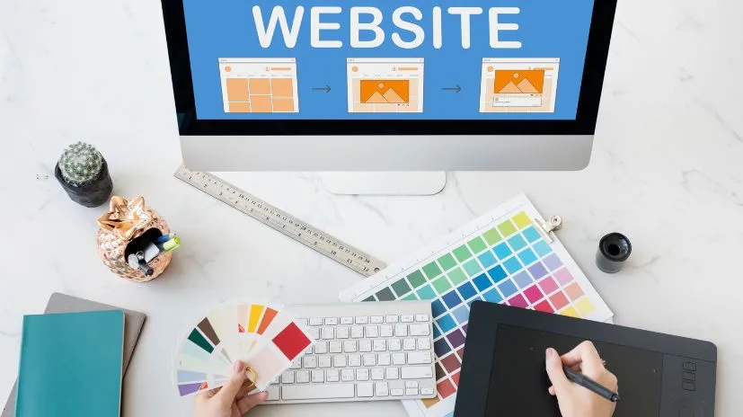 Creating Web Template Website Design 